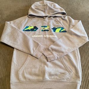 Boys Under Armour hooded sweatshirt